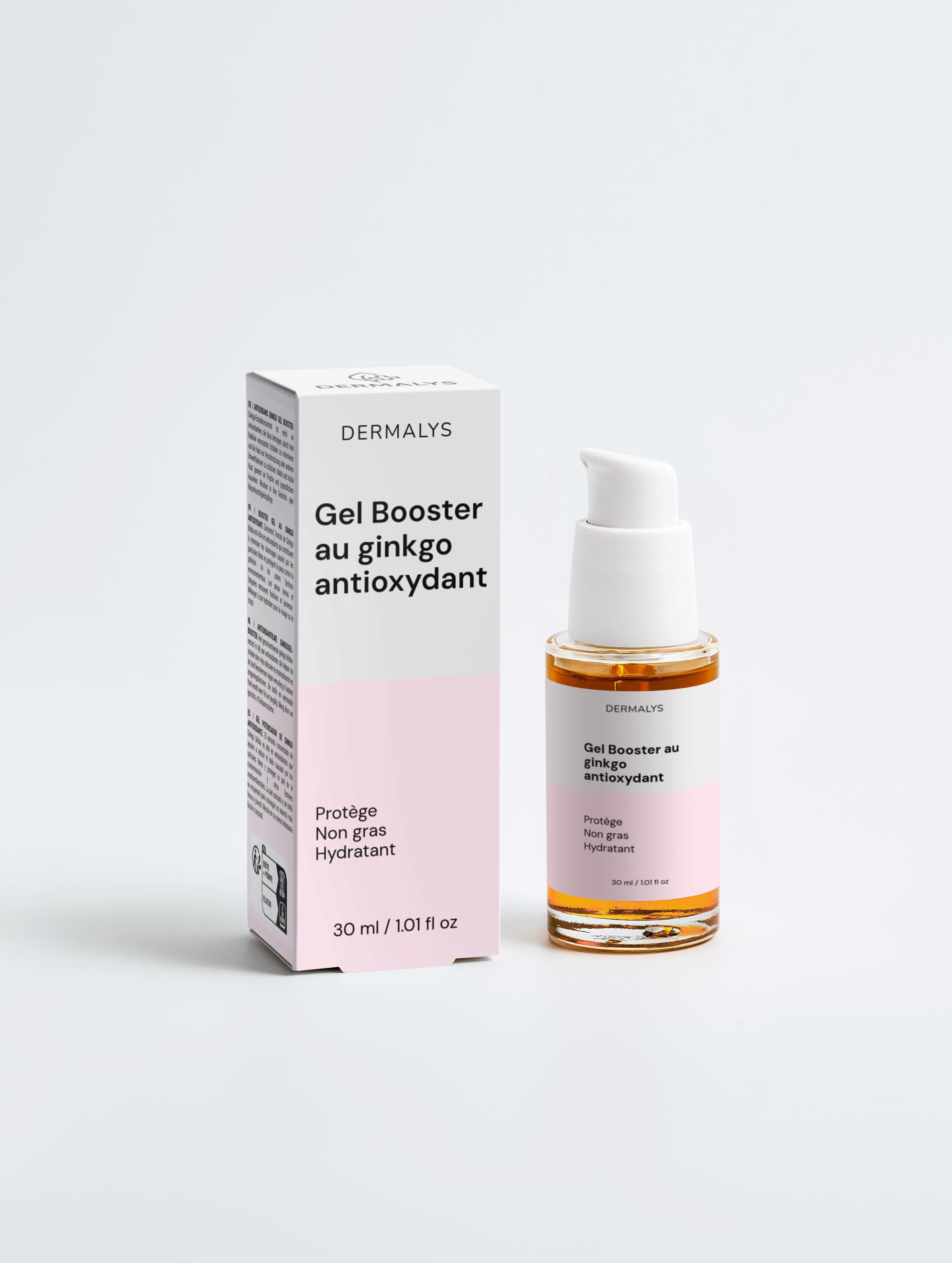 Dermalys – Gel Booster au Ginkgo Antioxydant & Protecteur