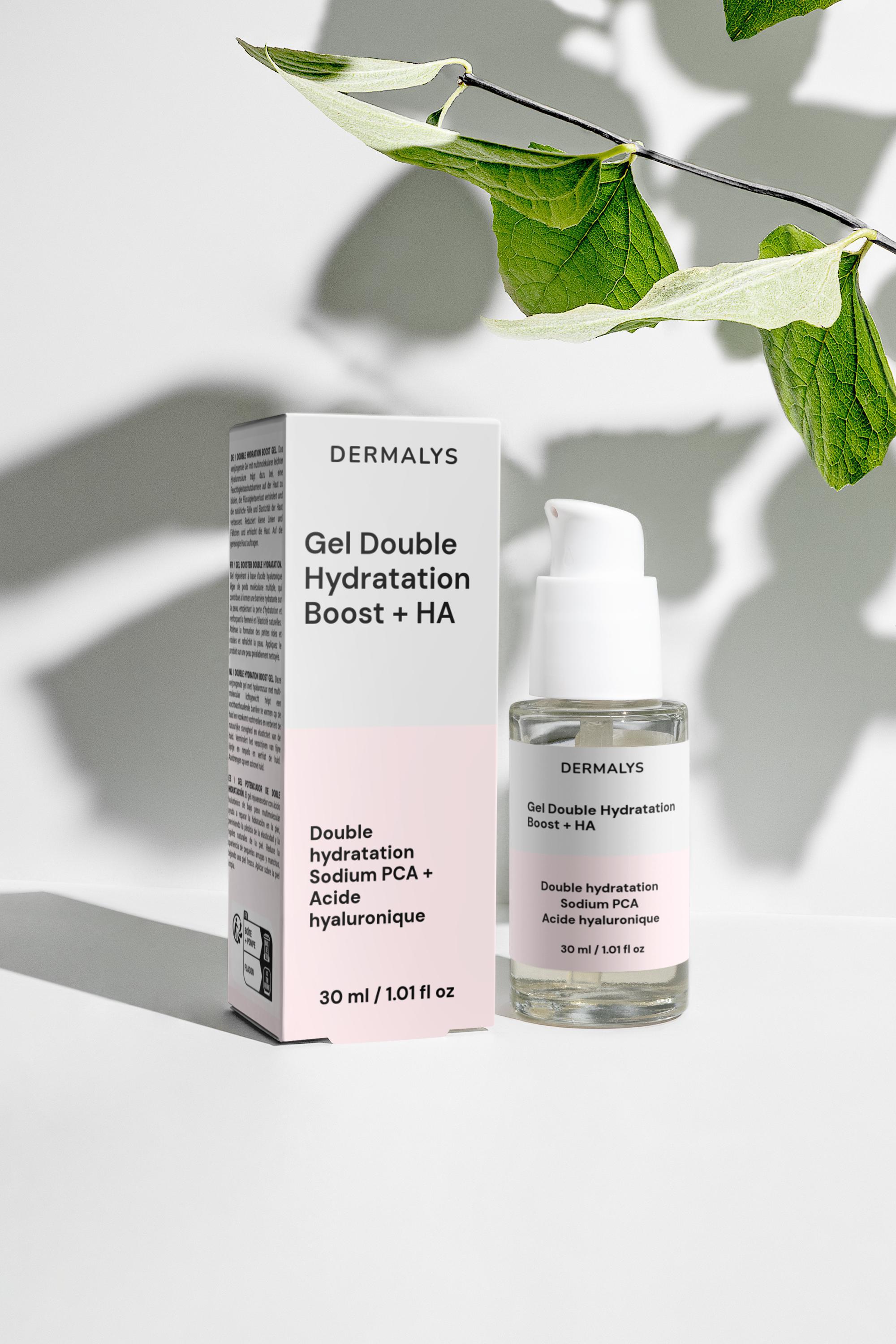 Dermalys - Gel Double Hydratation Boost + acide hyaluronique