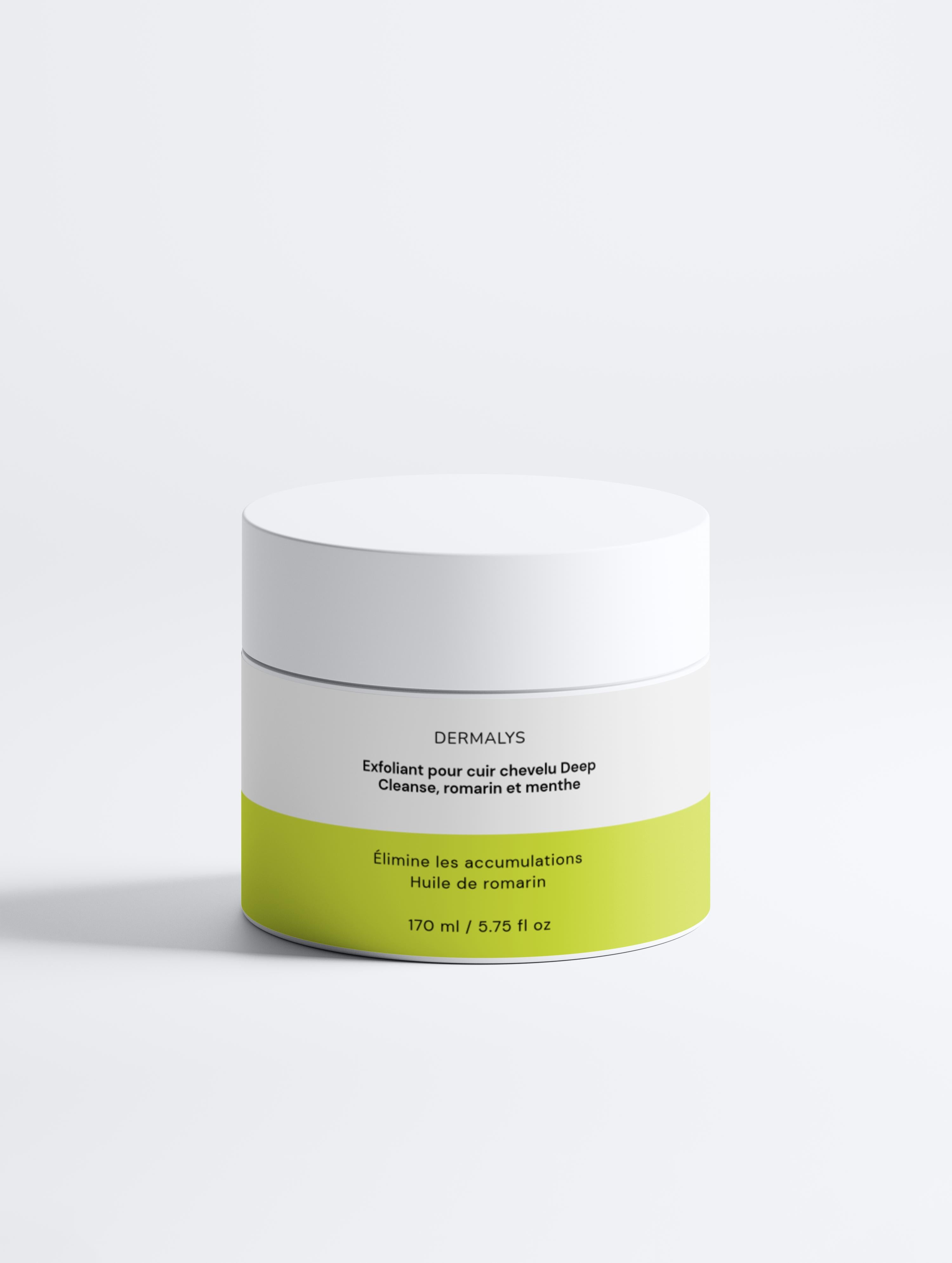 Dermalys – Exfoliant Cuir Chevelu Deep Cleanse Romarin & Menthe
