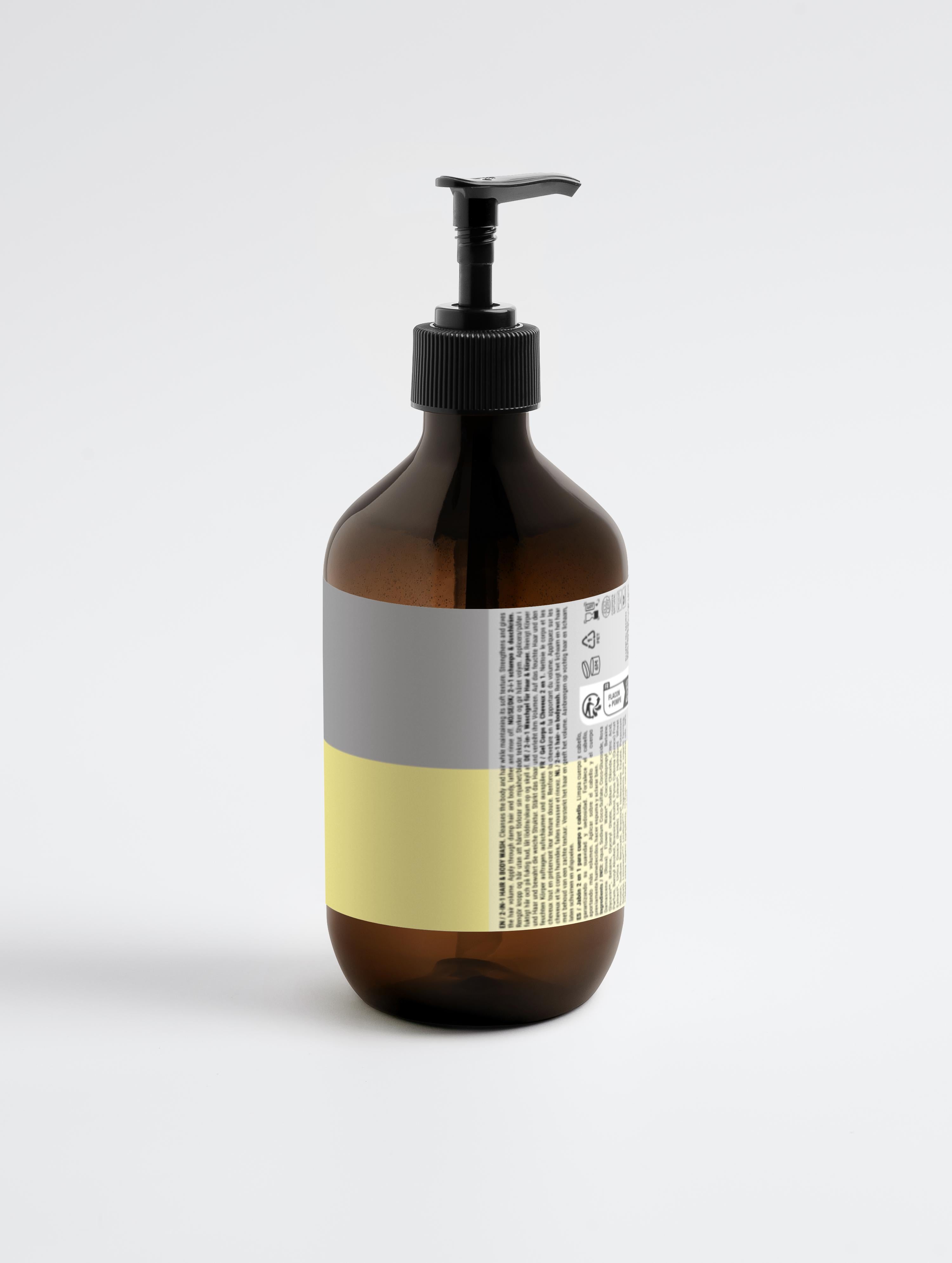 Dermalys – Gel Douche & Cheveux 2-en-1 Homme Vitalité & Volume