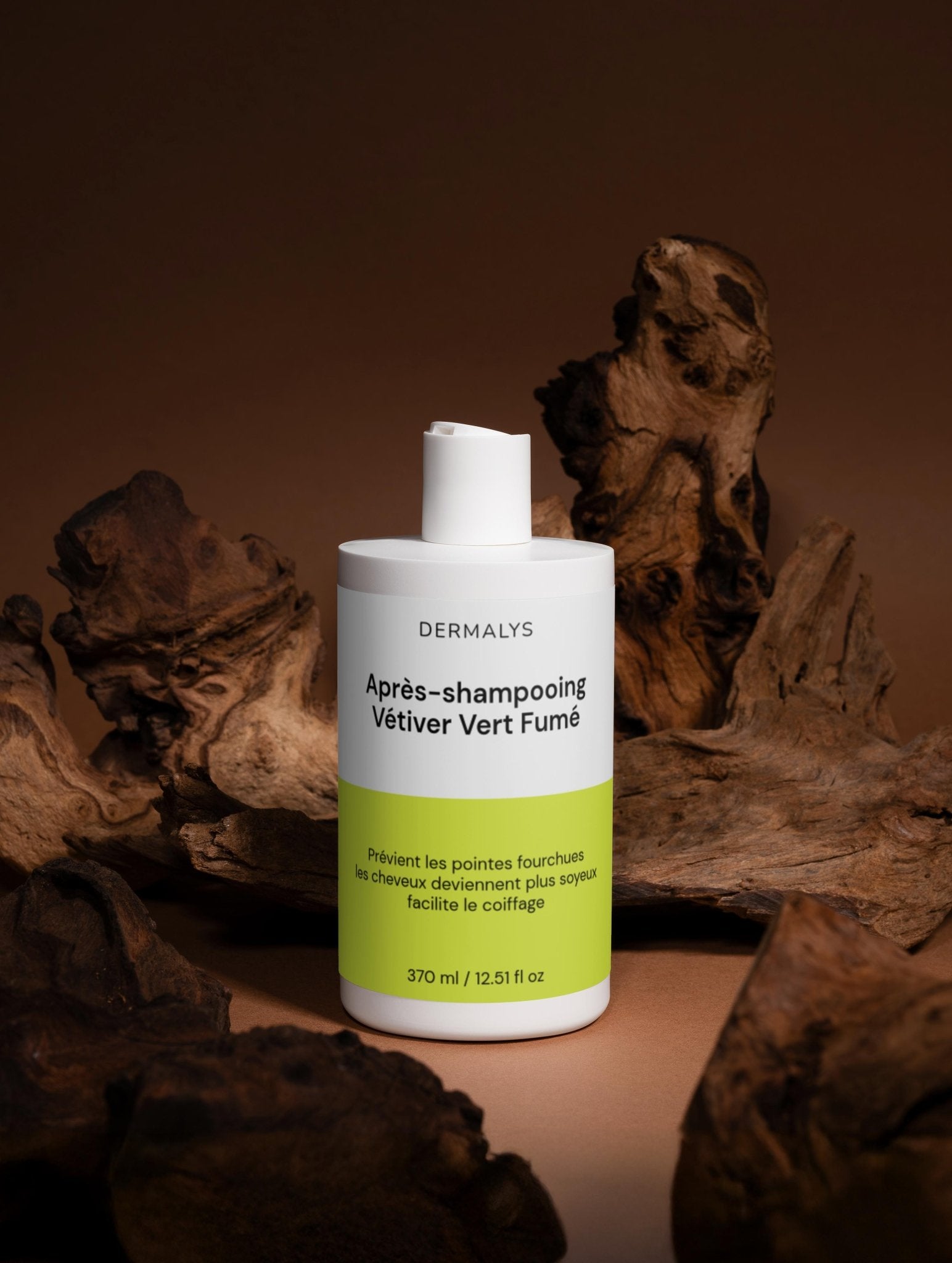 Après-shampooing Dermalys vétiver nutrition cheveux souples et brillants