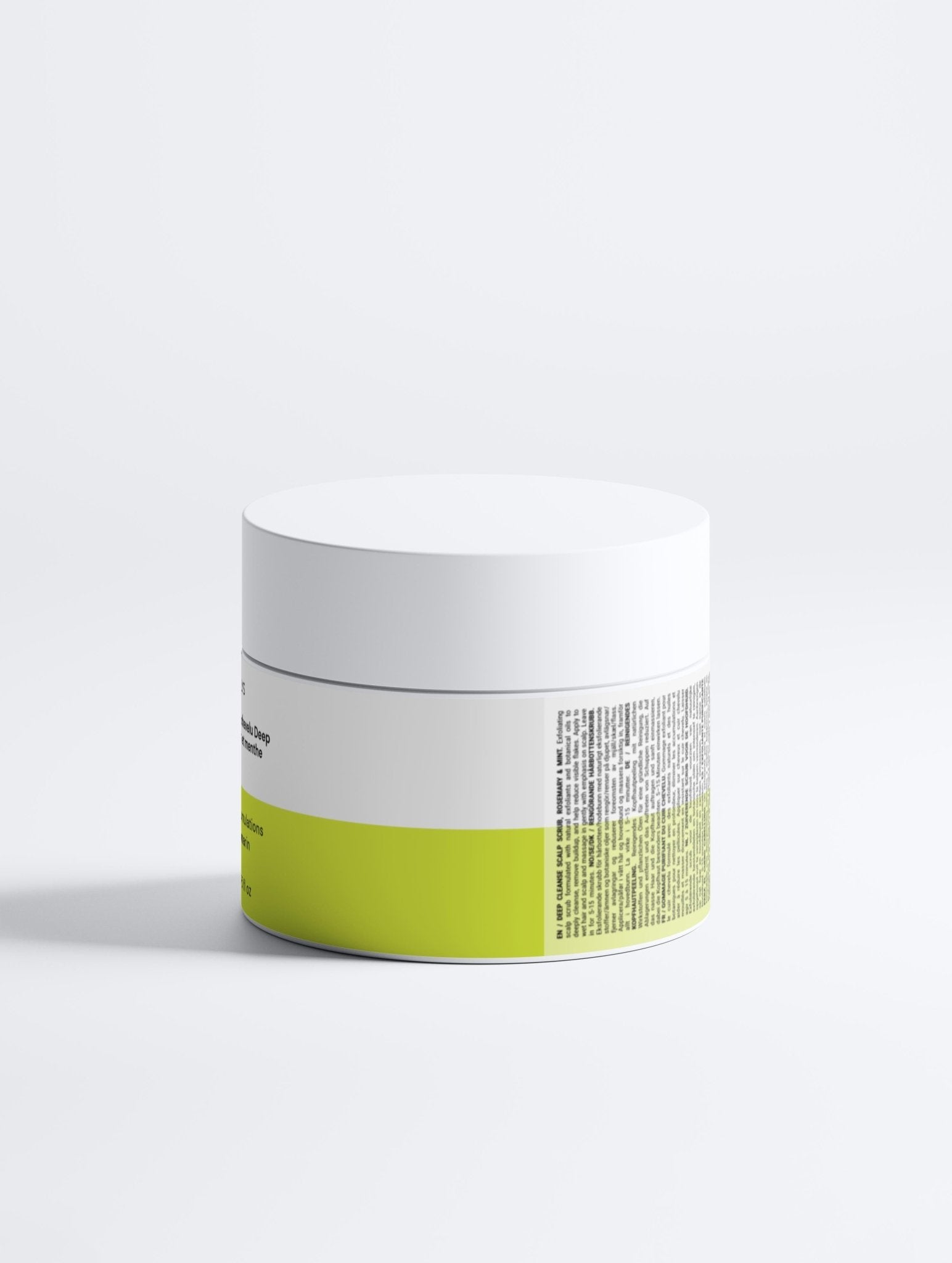 Exfoliant cuir chevelu Dermalys romarin menthe purifiant et rafraîchissant