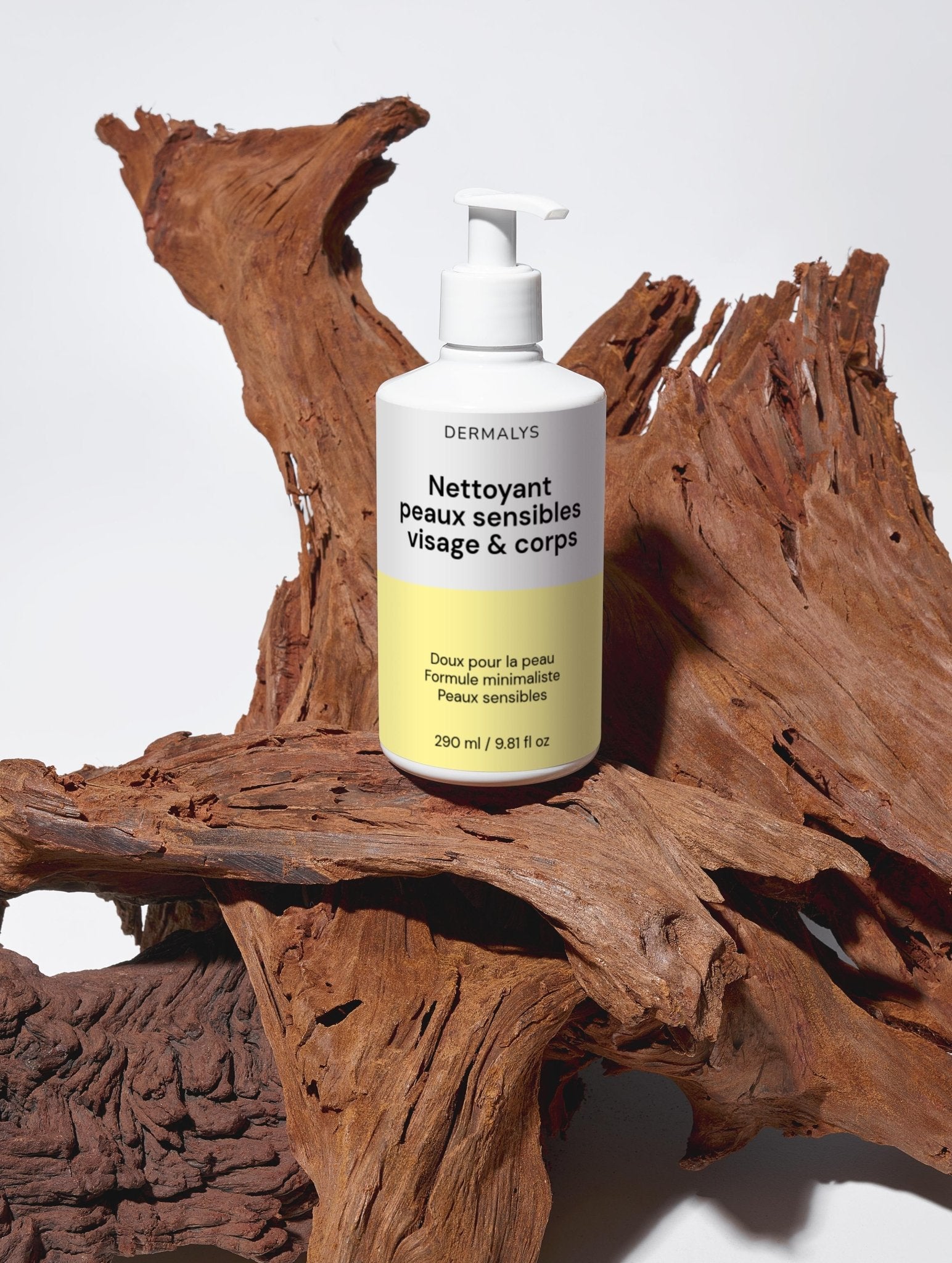 Nettoyant douceur Dermalys visage et corps adapté aux peaux sensibles