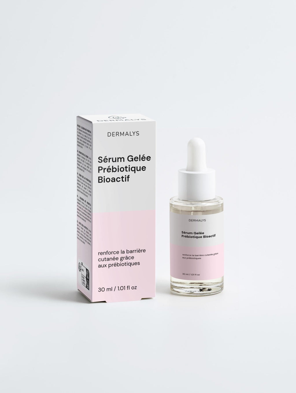 Sérum gelée prébiotique Dermalys équilibrant apaisant peau irritée