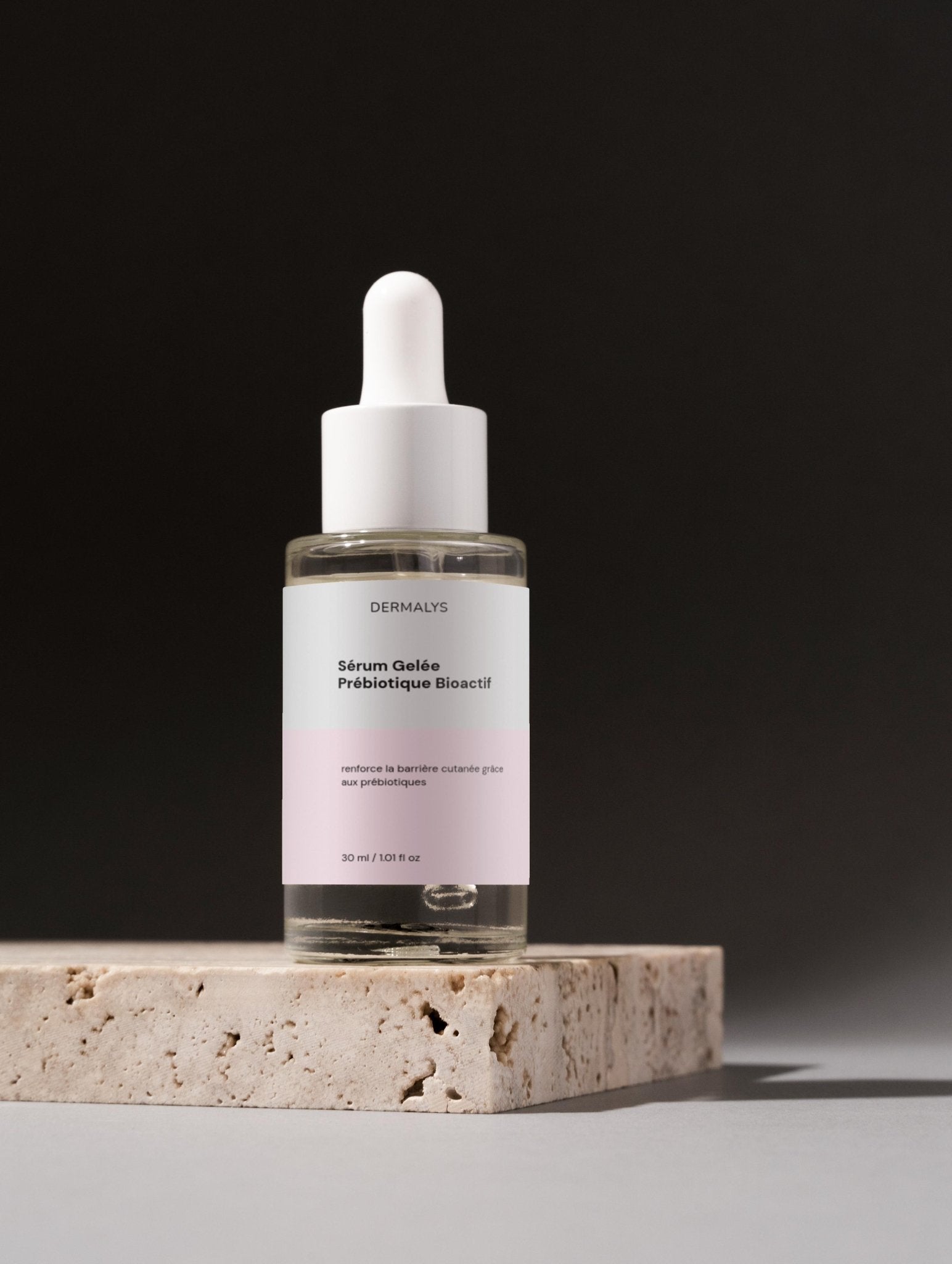 Sérum gelée prébiotique Dermalys équilibrant apaisant peau irritée