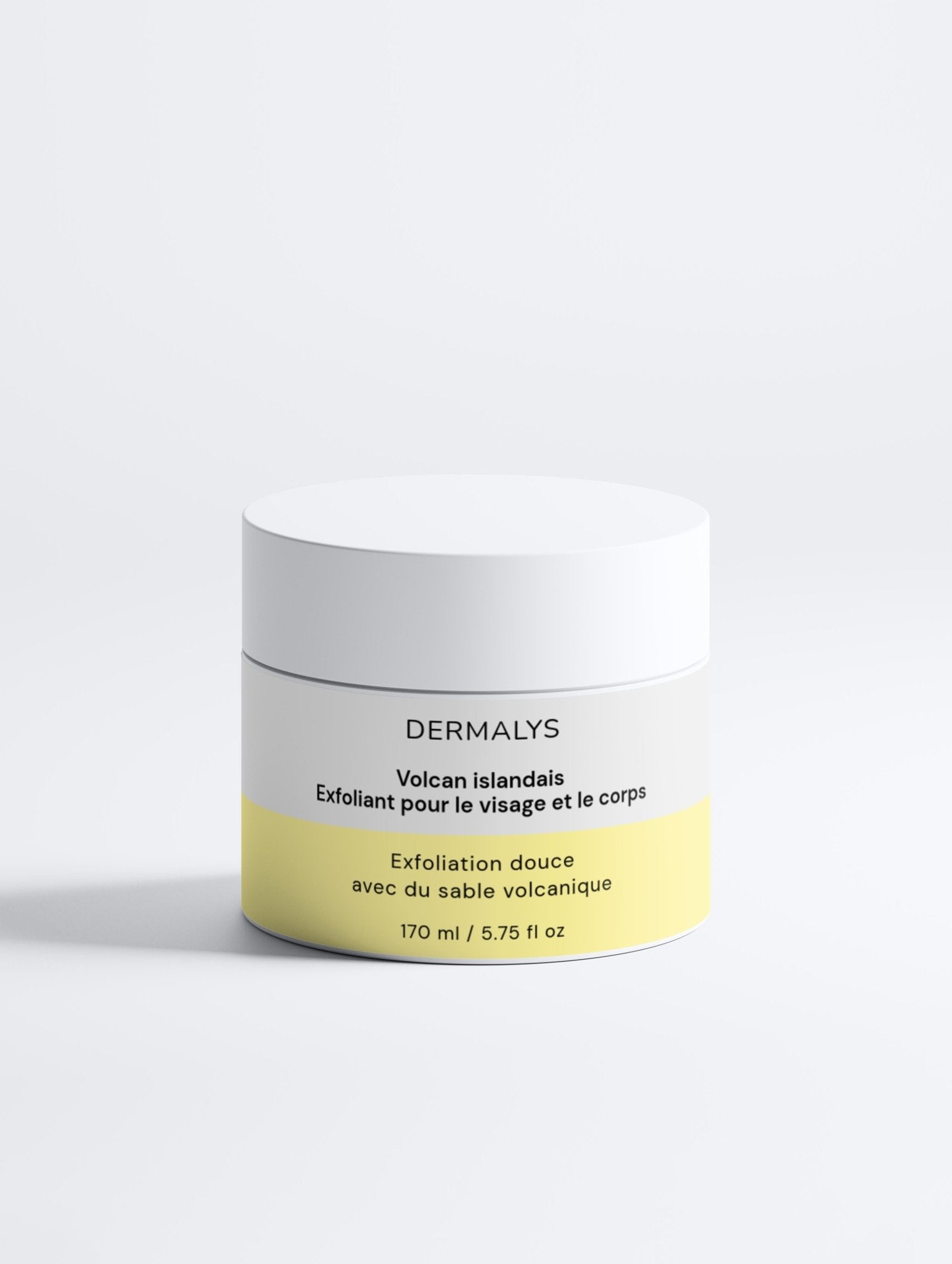Exfoliant naturel Dermalys au volcan islandais pour visage et corps éclat