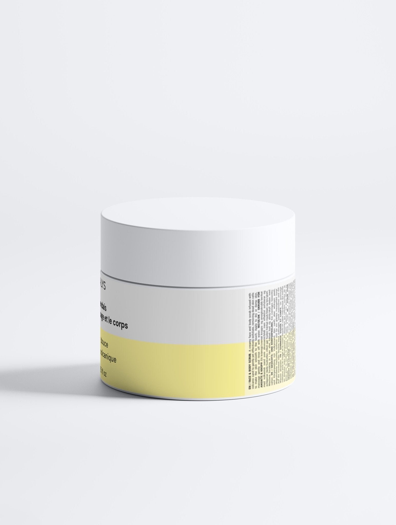 Exfoliant naturel Dermalys au volcan islandais pour visage et corps éclat