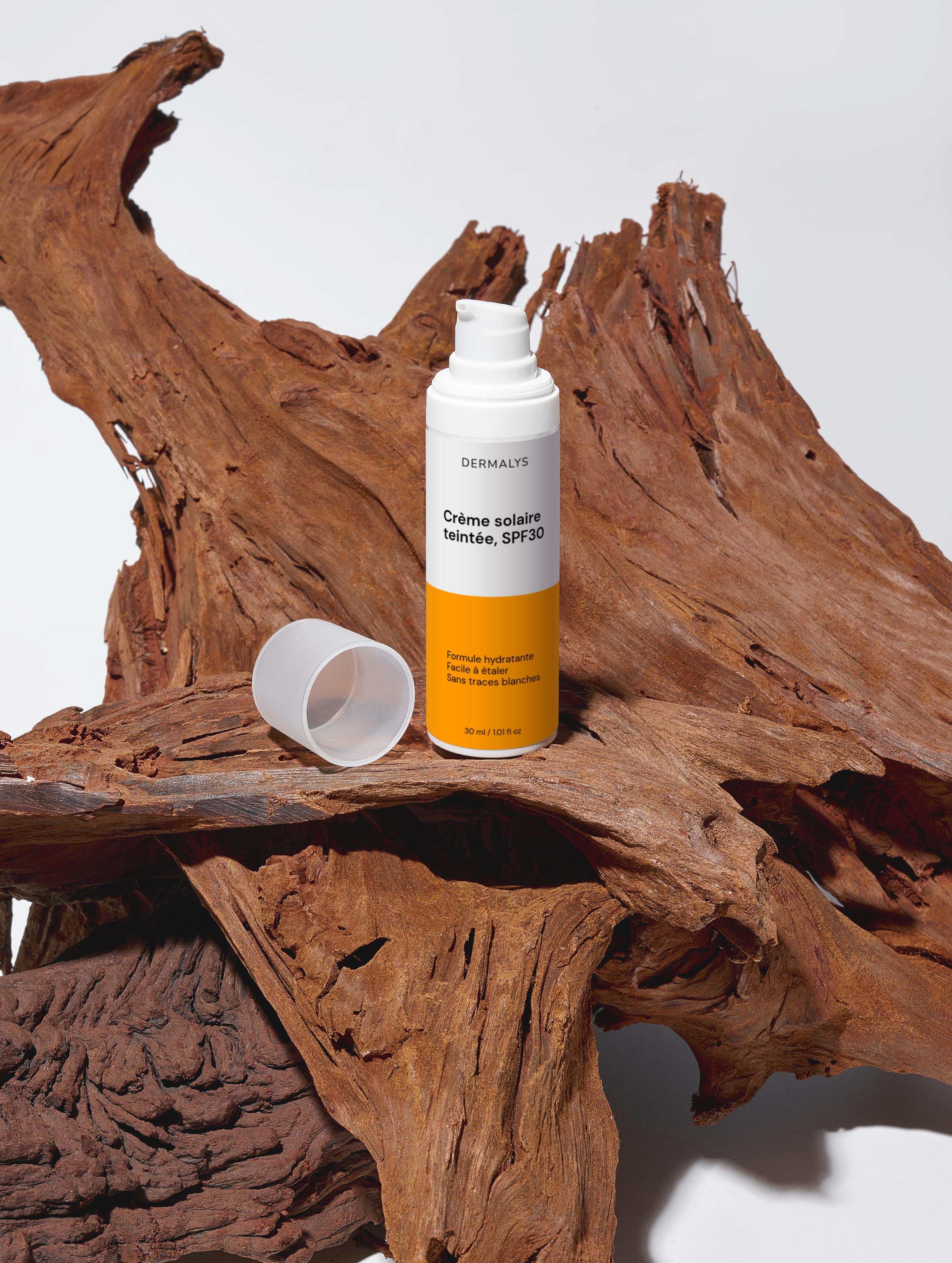 Dermalys – Crème Solaire Minérale Teintée SPF30 Hydratante & Protectrice