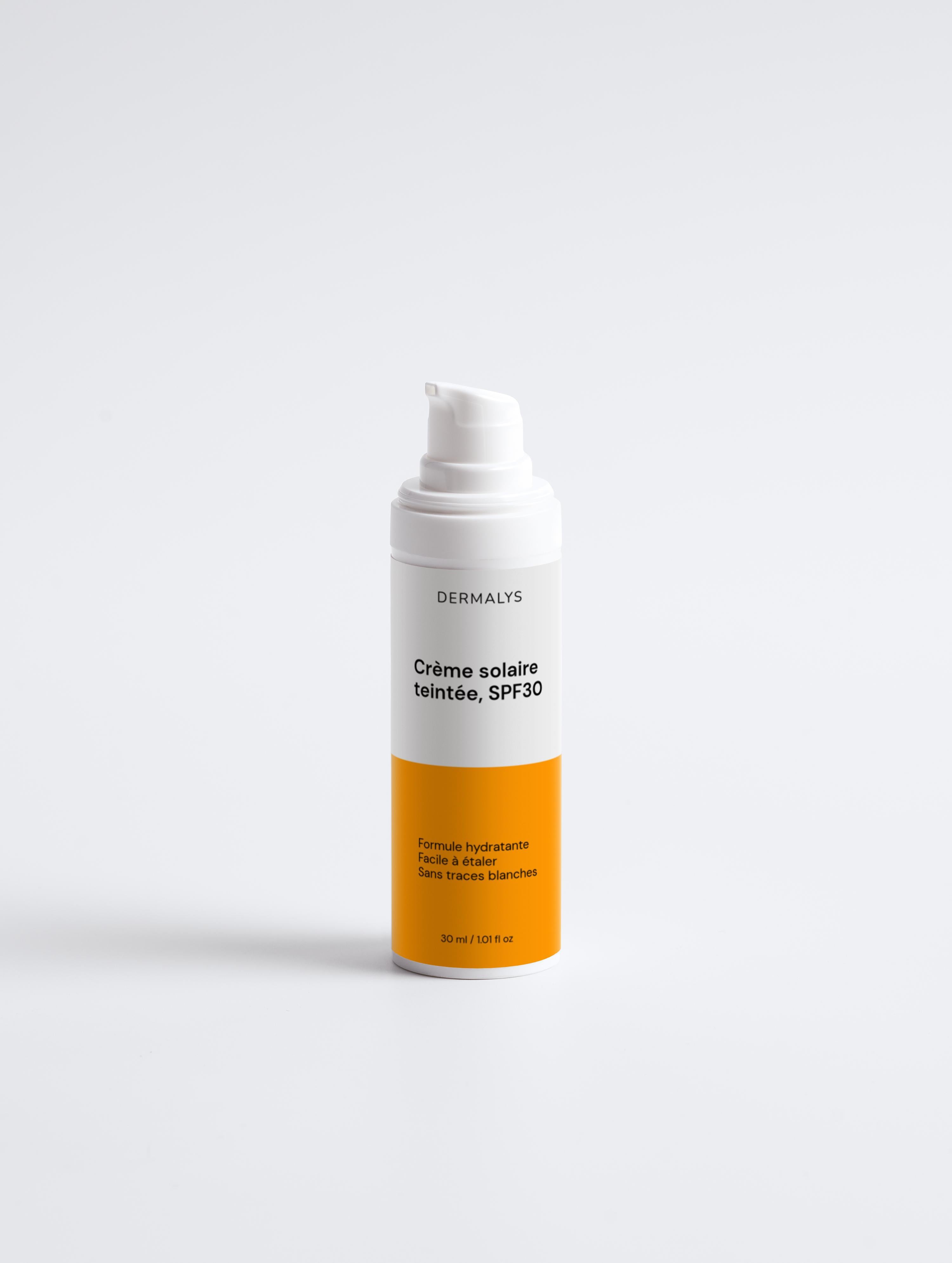 Dermalys – Crème Solaire Minérale Teintée SPF30 Hydratante & Protectrice